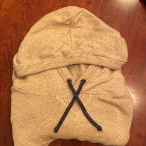 Men’s XL GAP Khaki Heather Lightweight Hoodie